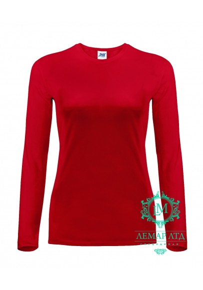 Футболка жіноча з довгими рукавами JHK LADY COMFORT LS